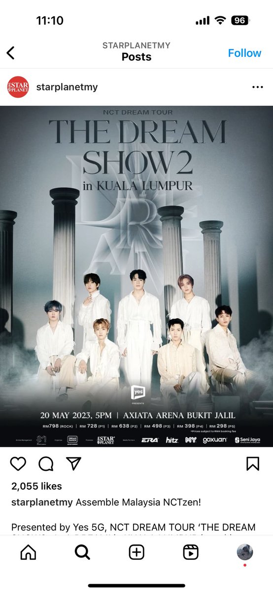Olaf0319's tweet photo. Finally announced the tickets price and venue location 

Just comment if you interested I will pm you 

#NCTDREAM_THEDREAMSHOW2 https://t.co/zMGXL0AYCn