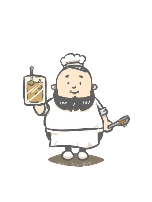 「料理人 何かを持っている」のTwitter画像/イラスト(新着)｜3ページ目