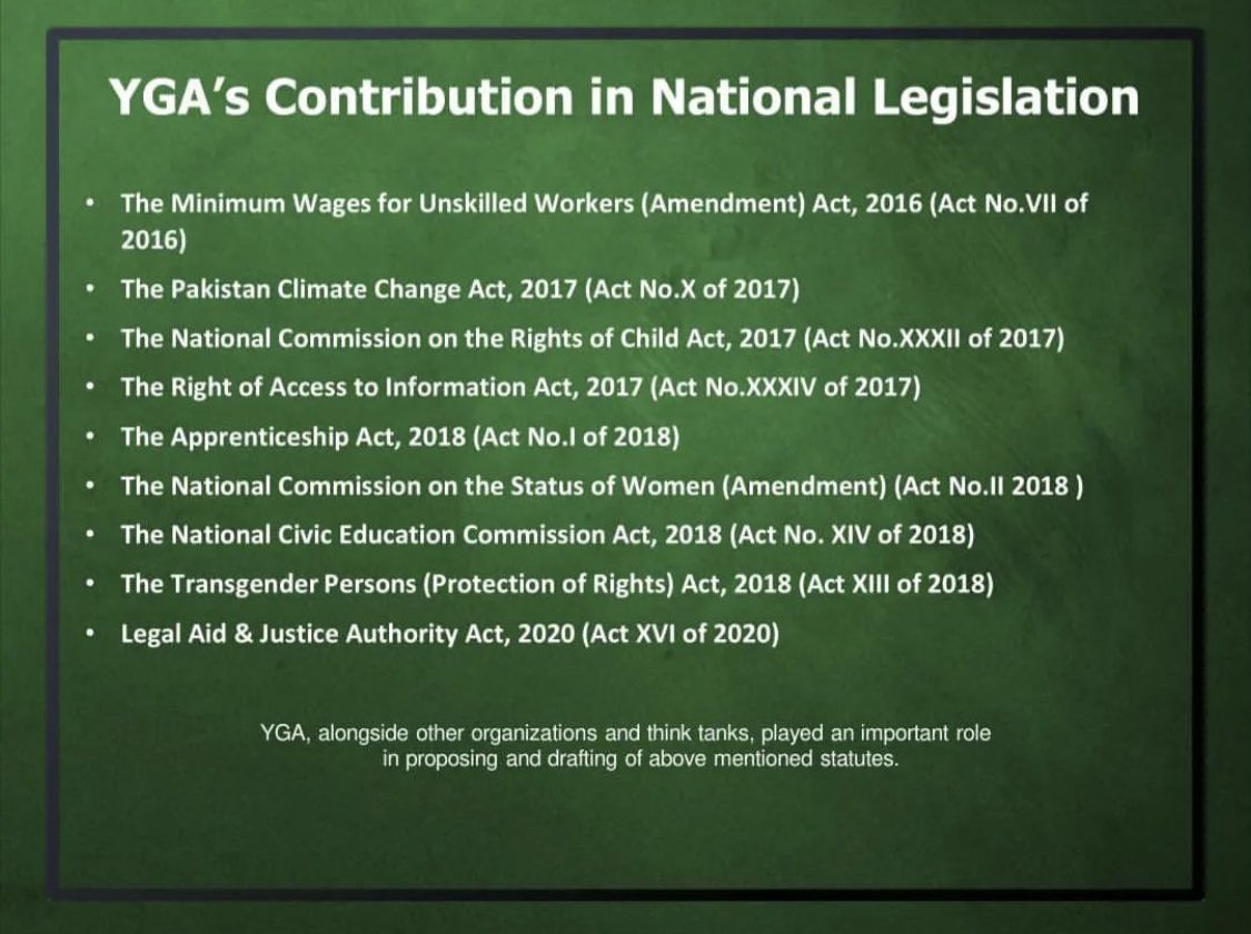muhammadareebk's tweet photo. @ygapakistan has represented the youth on various parliamentary, governmental, semi-governmental &amp; non-governmental forums and has represented Pakistan at various international conferences. Some of its achievements are attached as slides herewith. https://t.co/PbhC24My72