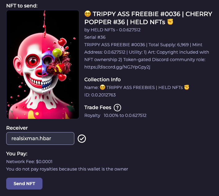 HELDiWanKenHODL's tweet photo. @GoodTripApes @BadTripApe @HederaHELD @hashpack @aiartofficial @GoodTripPunks Winner π: @Realsixman256 β
βοΈ https://t.co/ljdF6sTqUo
#TrippyAssFreebies #LFGROW #PopThatCherry π https://t.co/pGtipRY4jC
