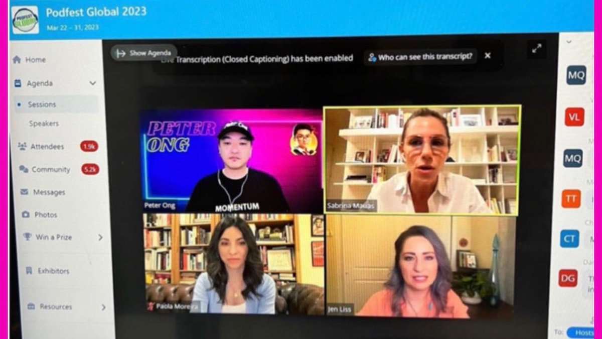 I am so glad to have participated in the <a href="/podfestexpo/">Podfest Multimedia Expo #podfest25 #Podfam</a> on the Panel "How to start a podcast and consistently deliver (even when it’s hard!)"🎙⁣

👩🏻‍💻It was an incredible experience to share that space with great podcasters who do their work so professionally.⁣