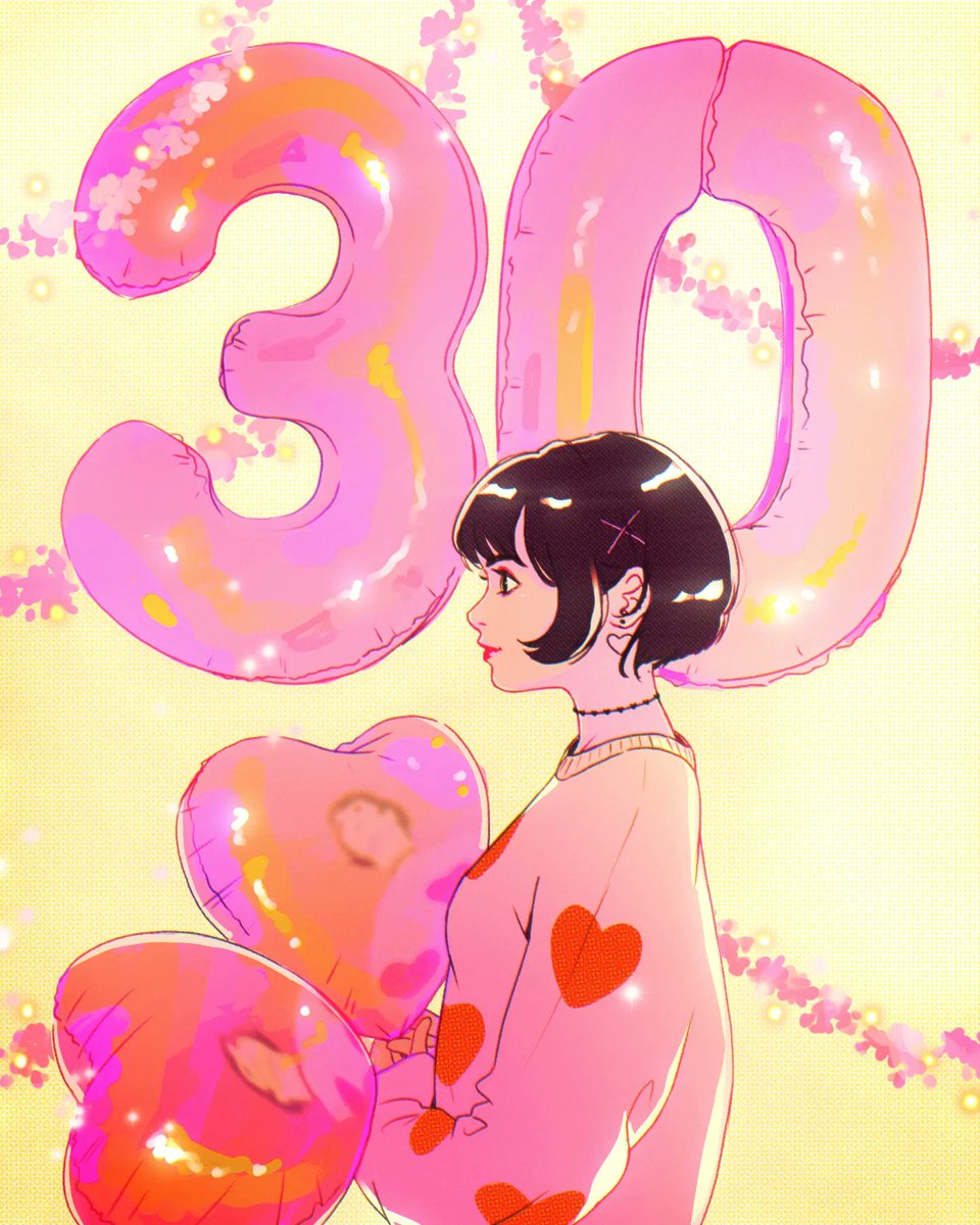 「It's my 30th birthday!  」|Jessica Luna 🌸のイラスト