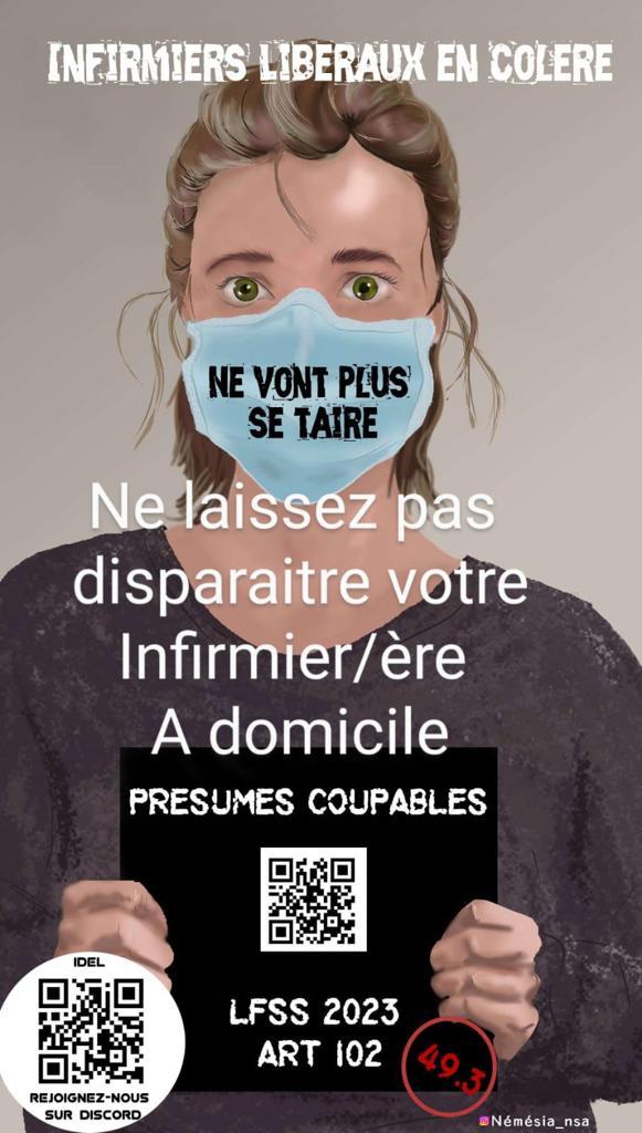 albabianca56's tweet photo. AIDEZ NOUS à 
informer toutes les infirmières à domicile, que le COLLECTIF #infirmiersliberauxencolere EXISTE, encore beaucoup l'ignore. 
Vous connaissez,  ou connaissez quelqu'un qui connaît une infirmière libérale: PARTAGEZ L'INFO.
Merci😊#𝗢𝗿𝗹𝗲𝗮𝗻𝘀 #𝗲𝘂𝗿𝗲𝗲𝘁𝗟𝗼𝗶𝗿𝗲 https://t.co/yar7ngazRI
