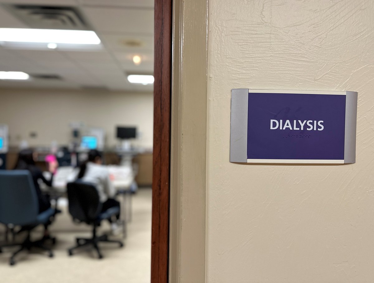 We gathered to bless our new inpatient dialysis unit and the hands of the caregivers who will serve these patients. Patients with ESRD will have access to a newly refurbished, state-of-the-art dialysis unit ensuring continuity of care. Learn more: ow.ly/ebgH50Nvkfg
