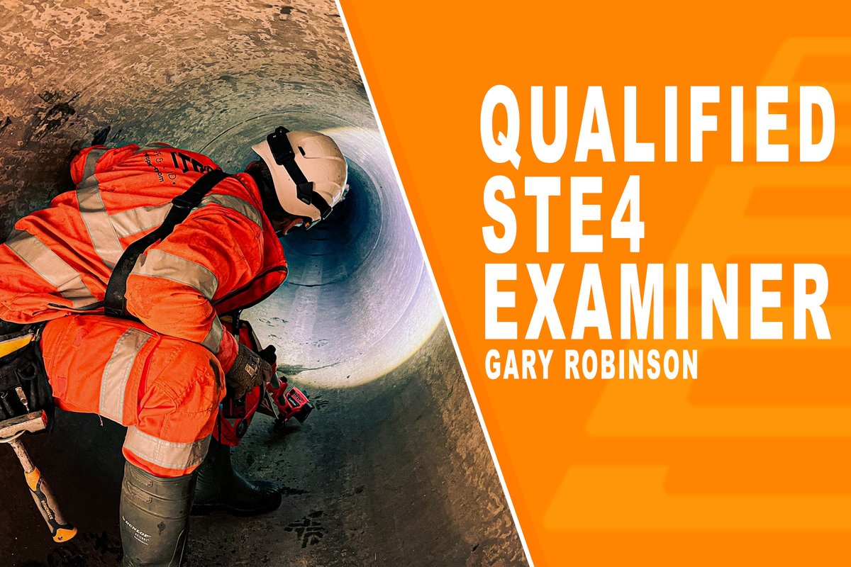 SASRopeandRail's tweet photo. We would like to congratulate our very own Gary Robinson for becoming a fully qualified STE4 examiner. This achievement is testament to all of the hard work, effort and aspiration he has shown since he began his career with us.

#structuresexaminer #exam #STE4 #examinations https://t.co/184ZPMBFin