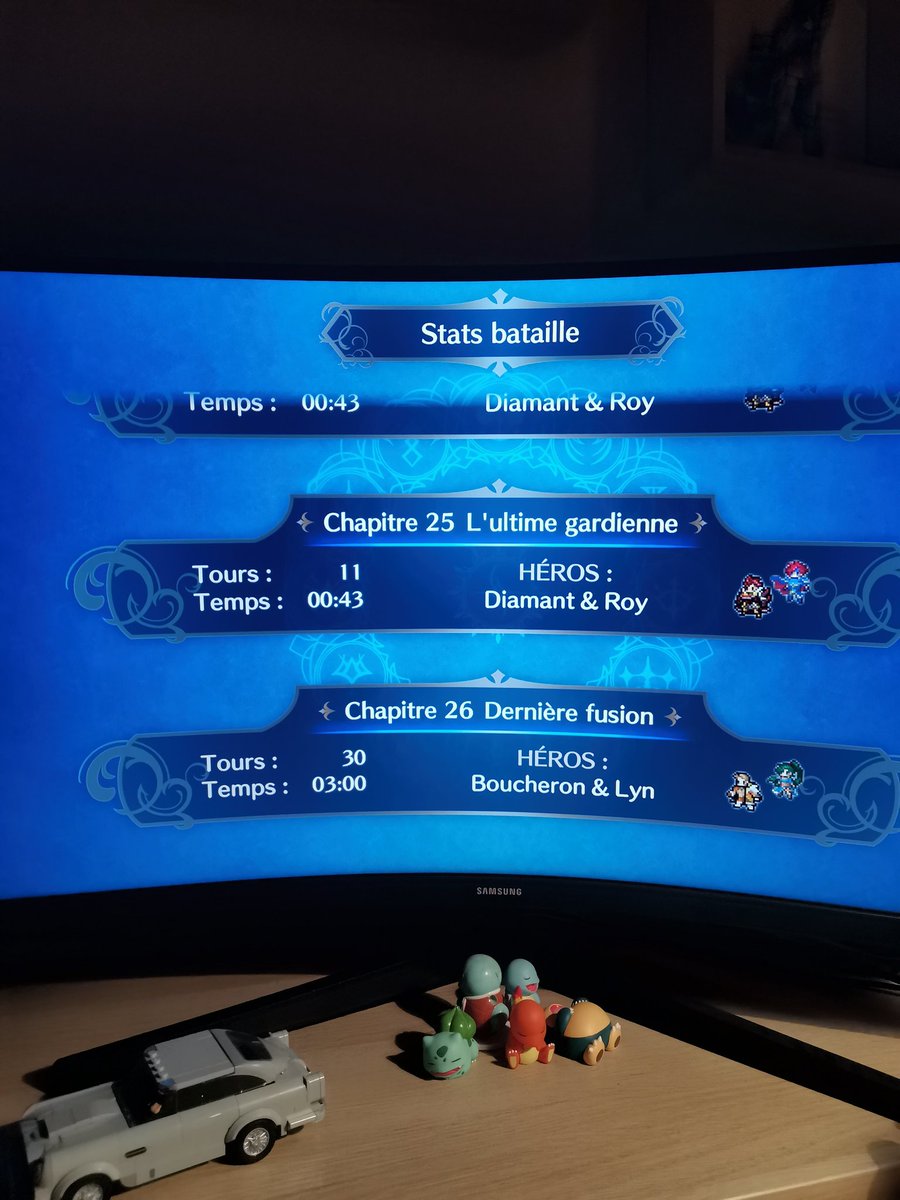 Je viens de terminer #FireEmblemEngage

Alors, très bon jeu, Fe c'est toujours de la balle, les nouvelles meca tournent très bien. 
PAR CONTRE 3H POUR LA DERNIÈRE BATAILLE ! J'en pouvais plus.
Quelqu'un d'autre l'a terminé en difficile et a ressenti la purge de fin ?