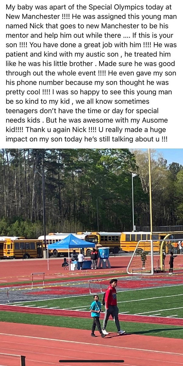 Athletics is more than just competing for personal glory, it’s about learning to be part of a community. Nicolas Crosswhite is an outstanding athlete…and a great person deep inside. Kudos Nick! You make us all proud! Keep showing the way. #JagNation #JagPride #Jagstrong