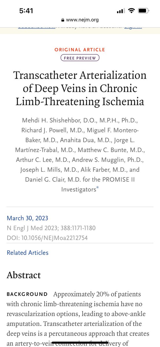 Congrats to @mcbunte: @UMNDuluth med alum, @umn_dom former resident and chief resident on an incredible NEJM manuscript! 🔥🔥🔥🚀🚀🚀