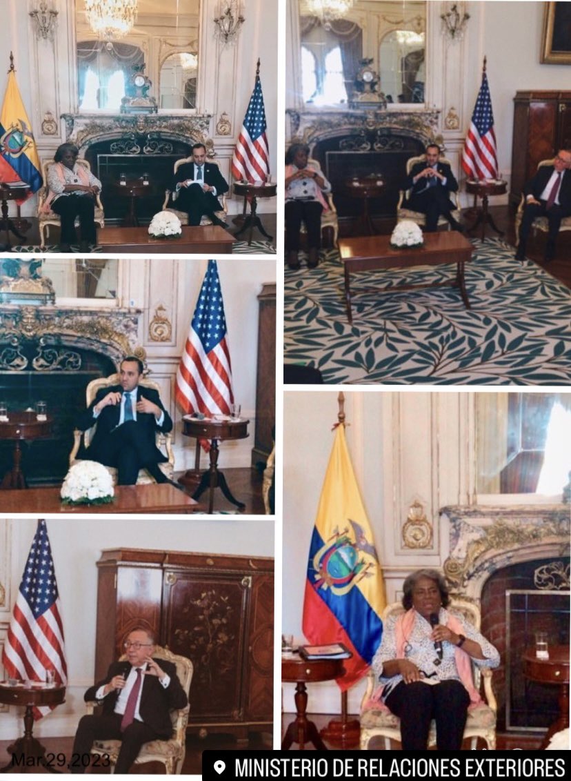 R5ers7's tweet photo. Ecuador has the honorable presence of @LindaT_G who discusses the issues of the role of the security council, international cooperation, humanitarian aid and Peace and security of women in conflict situations. The chancellor also spoke about issues of international crime https://t.co/yBM7xrswmz