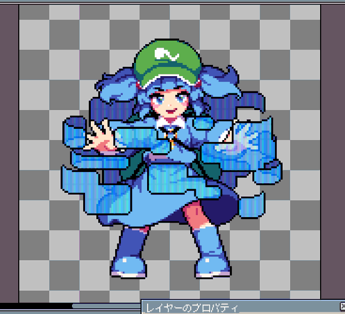 スキル演出にとりちゃん 