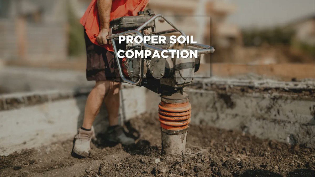 TheRamJack's tweet photo. Did you know that soil movement and poor soil compaction during construction can cause foundation problems? Keep an eye out for signs of settling, like uneven floors or cracks, and work with a reputable builder or contractor to ensure proper soil compaction during construction. https://t.co/SSXG8rBcgM