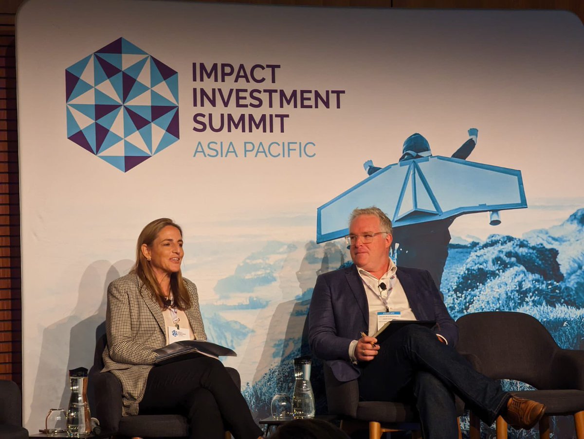Delighted to join @ImpactInvestAus Director & Taskforce Deputy Chair @miller_amanda to update the Impact Investment Summit on the Taskforce’s engagement with the @AlboMP Govt. Watch this space!! 👀