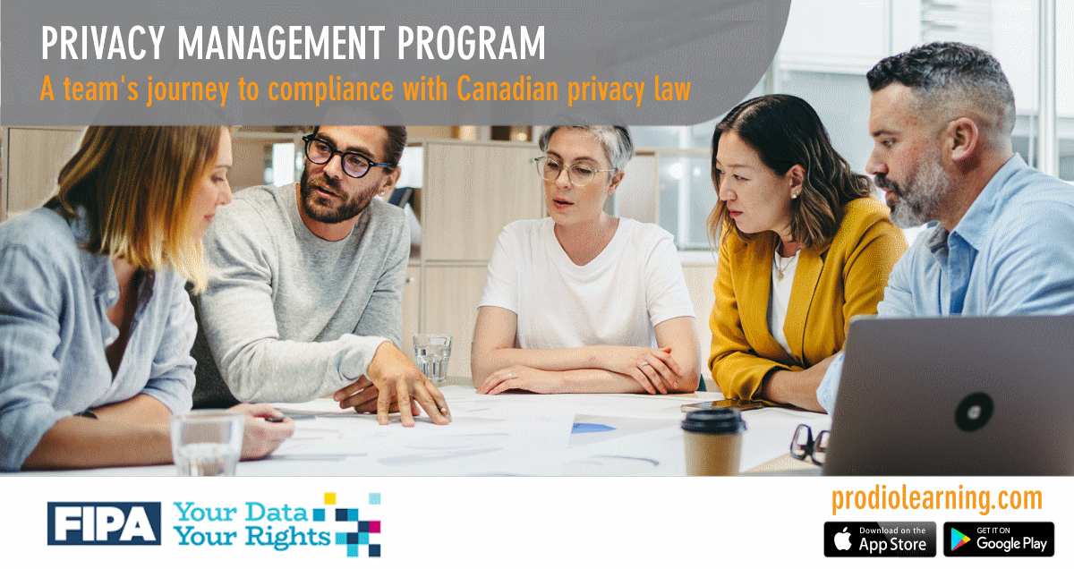 bcfipa's tweet photo. We’ve built a Privacy Management Program Training Certificate focused on helping the smallest of non-profits and small businesses move towards better privacy practice. To Learn more visit https://t.co/l8eovDLCay  #privacy https://t.co/O9EUBLCZIq
