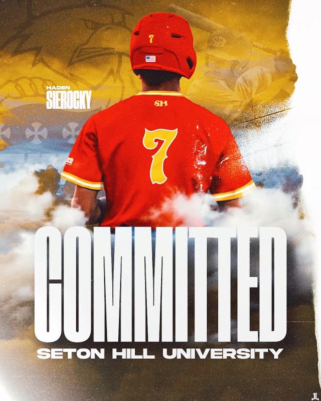 Proud to say I’ve committed to Seton Hill University for the next 4 years. Thankful for all my teammates and coaches who’ve all helped me reach this. #rollgriffs
