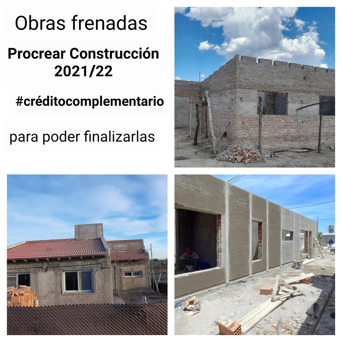 Sofi_complem's tweet photo. @infobae Y mientras tanto, quienes obtuvimos un crédito de 4millones con las obras frenadas y pidiendo un #creditocomplementario del que no hay ni noticias. https://t.co/LKuU9fgFHt