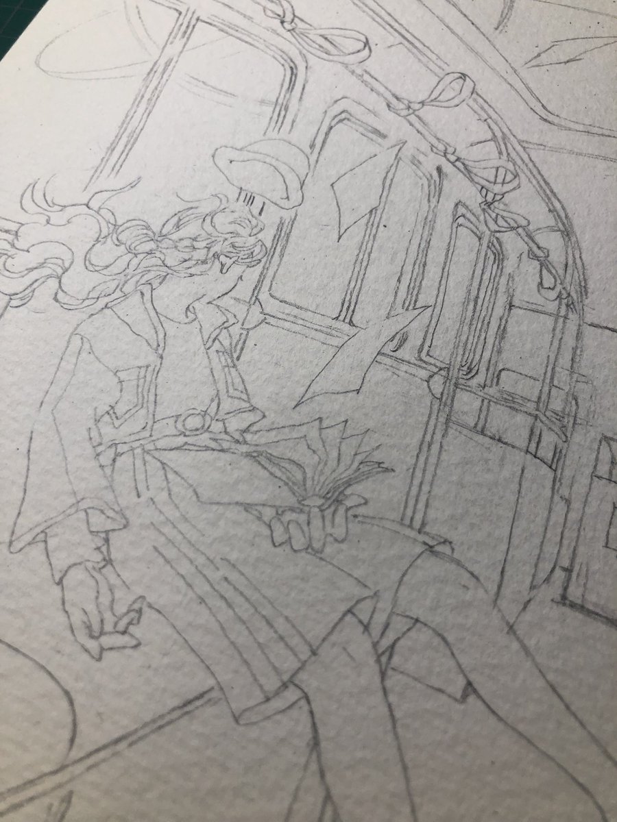 ninninooo's tweet photo. #illustraion #outerspace #bus https://t.co/TPd2caxe20