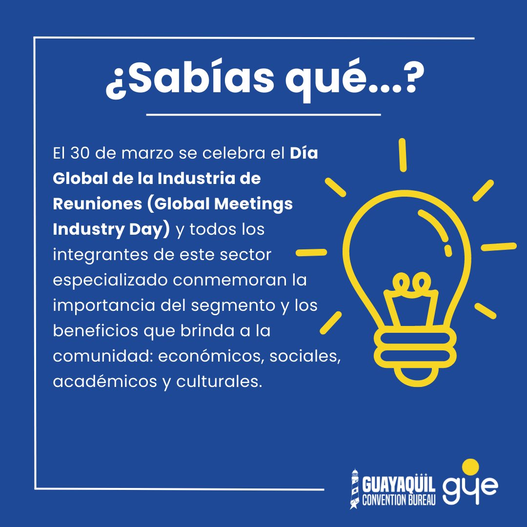 Guayaquil Convention Bureau tweet media