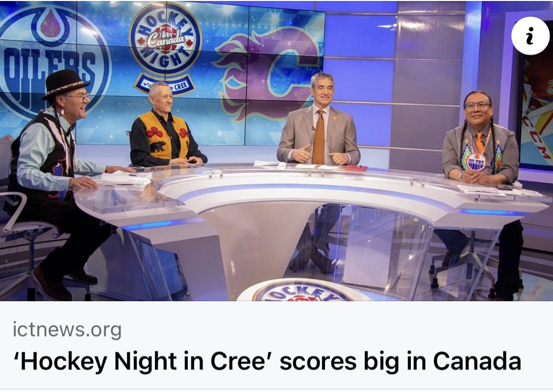 *Shouts of “kitāskwēw, pihtikwahēw” are heard on television screens across Canada when the country’s unofficial national pastime is being broadcast in the Cree language. #ITVNews
#IndigenousLanguage #firstnationscanada
