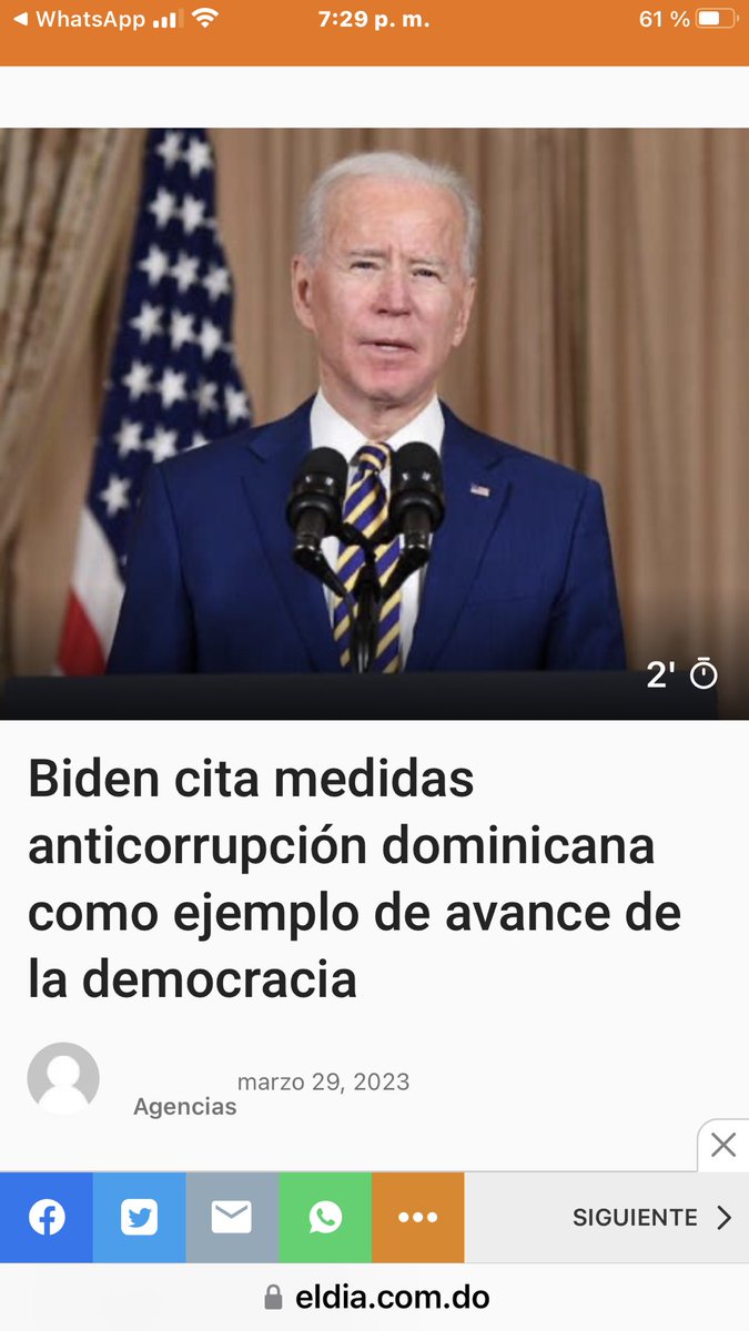 Uyyyyy. Ya no hay dudas de que la lucha anticorrupción ha calado a nivel mundial. Somos ejemplo.