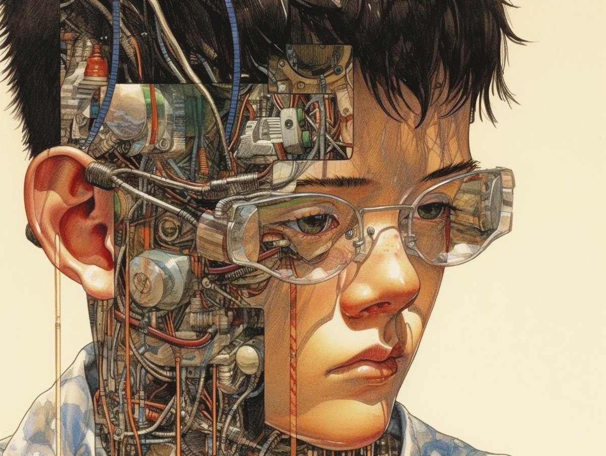 RogerHaus's tweet photo. 💮 ＡＩ Ｍａｎｇａ ＃１ 

On @foundation is now live!

🤖 𝗥𝗲𝘀𝗲𝗿𝘃𝗲 𝗣𝗿𝗶𝗰𝗲 0.11 ETH

Link 🔗  https://t.co/3GGp9Vd9mh

#rogerhaus #aiart #aiia #aiartists #aiartcommunity #nftcollectors https://t.co/eX5M2NkAdv