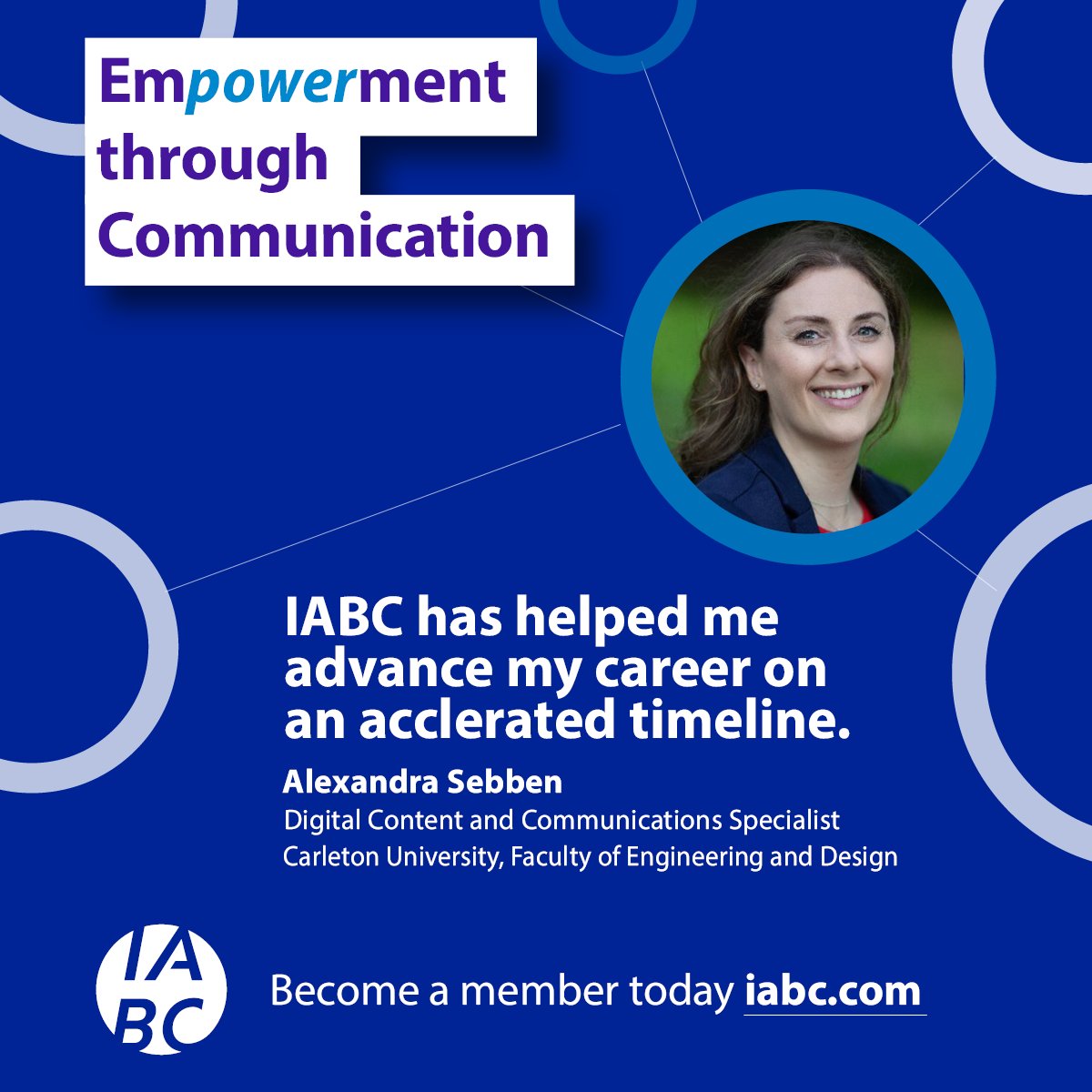 This month <a href="/IABC/">IABC</a> is highlighting the power of communication. Members, what has IABC helped you to accomplish? Join or renew for complimentary access to exclusive professional learning content: buff.ly/3YIXkIu #IABC23 #comms