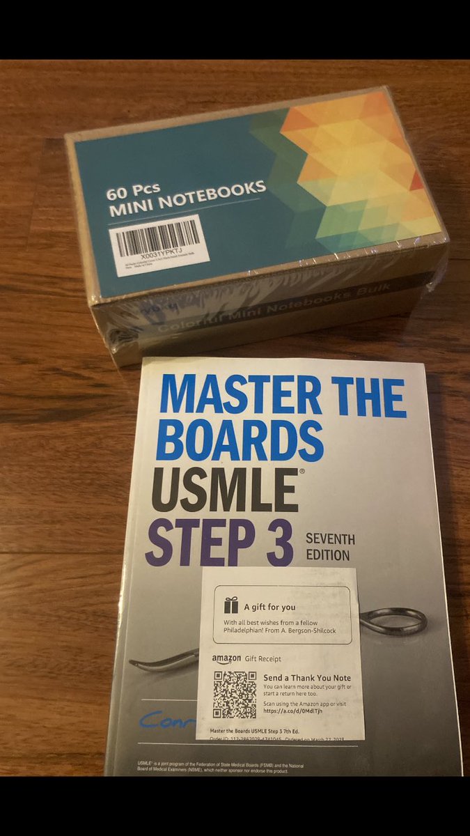 Thank you <a href="/medgradwishlist/">#MedGradWishlist</a> <a href="/blackdocsphilly/">Medical Society of Eastern Pennsylvania</a> #blackphillymedgradwishlist for promoting the lists/movement in the Inquirer, and fellow Philadelphian for the gift! #mgwl #MGWL23 #FMRevolution