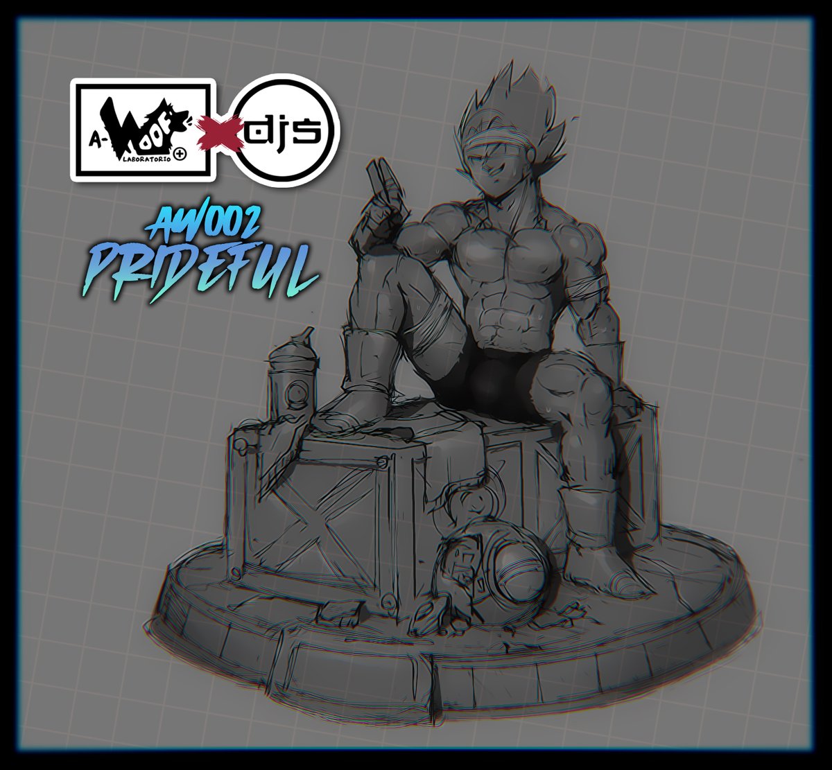 Kidpunk16's tweet photo. I can finally show you a preview of our next statue:

A-Woof Labs. x DJS Studio's AW002 PRIDEFUL Vegeta!!

Coming after Buu, who's better to get the sexy treatment than the prince itself!!!

More info soon, send me a DM if interested!

#Vegeta #DragonBall #Statue #DBZ https://t.co/YpJrb73y1d
