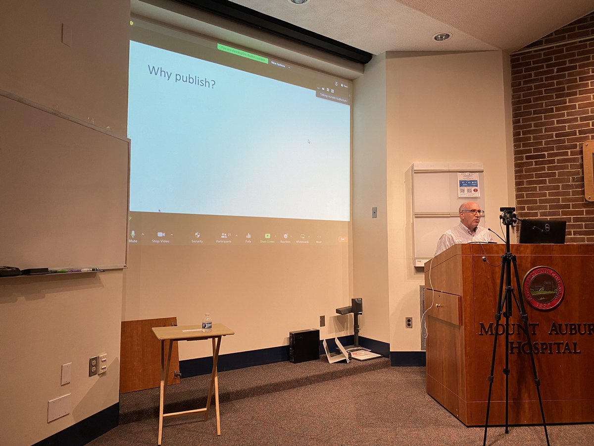 MAHIMRes's tweet photo. Today we were delighted to welcome Dr. Eric Rubin, Editor-in-chief @NEJM to @MountAuburnHosp for a lecture on ‘How to Publish - Editor’s perspective’. It was an absolute honor to have him share his expertise with us! #Researchcurriculum #MedEd #MedTwitter @Jani_Chinmay https://t.co/XXD4xKWgJe