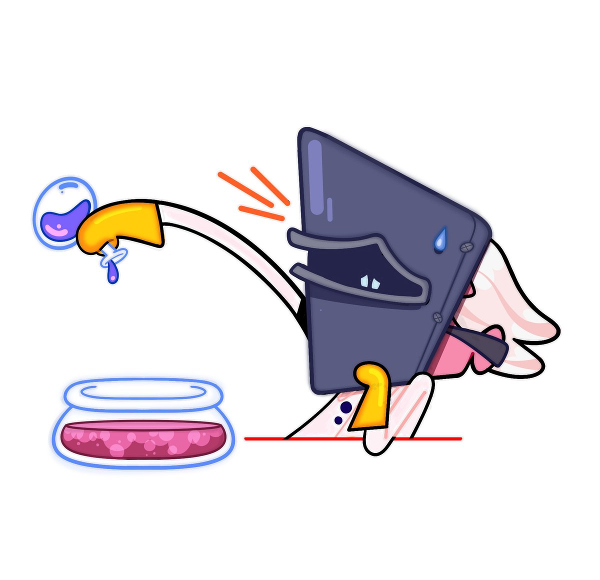AbdallhOsama_11's tweet photo. Scientist๐ด๐งช(2/2)
#characterdesign #animation #digtalart #characterdoodle #character #design #scientist https://t.co/gkhqvdK3rZ