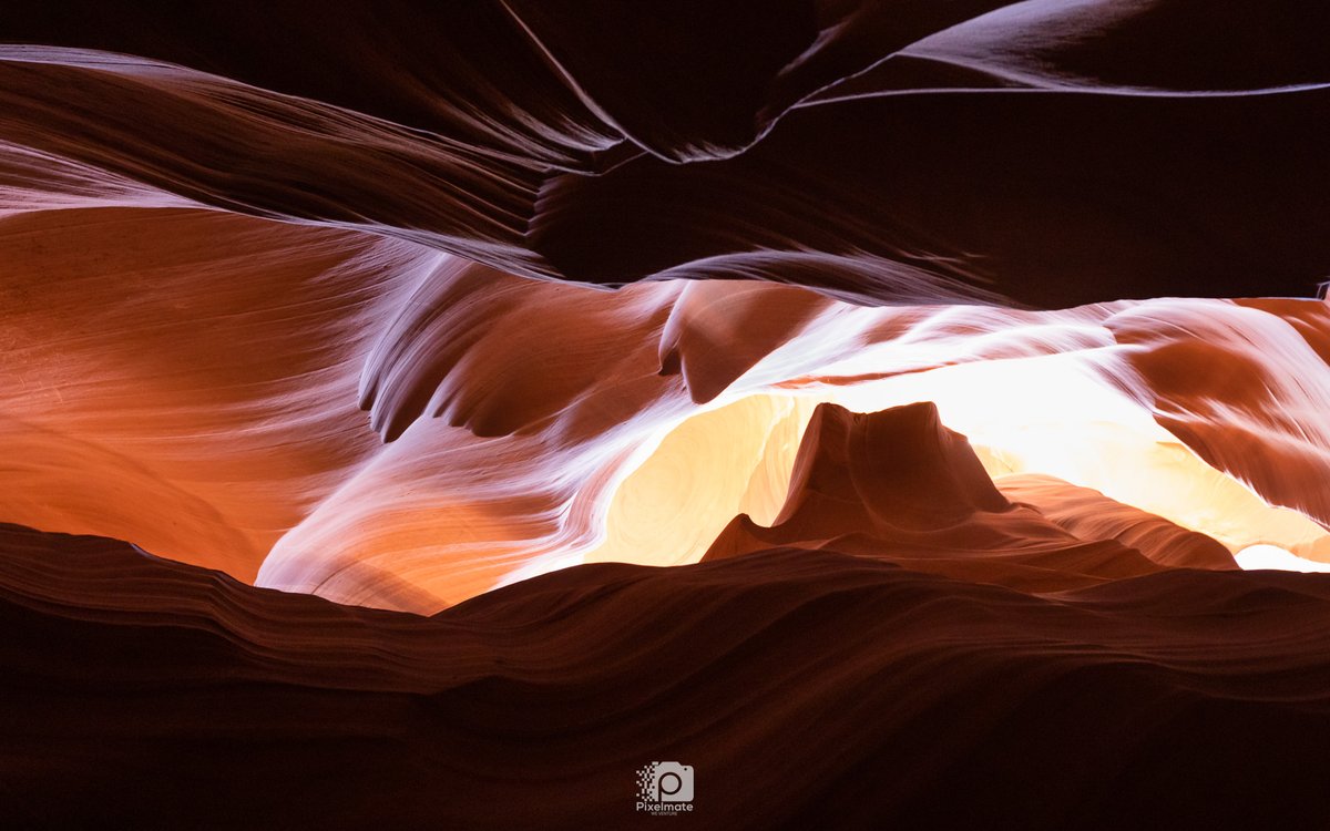 HeyNat's tweet photo. Upper Antelope Canyon, this place is so beautiful.
#Arizona #TravelUSA #pixelmate https://t.co/cdzGagQzng