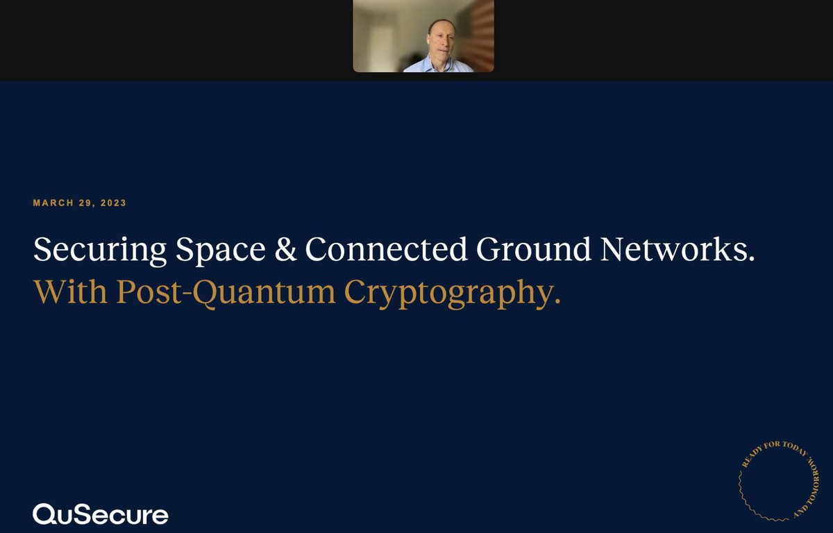 Christina Ayiotis, Esq., CRM, CIPP/E, AIGP (@christinayiotis) on Twitter photo #SecuringSpace & #ConnectedGroundNetworks w/ #PostQuantumCryptography <a href="/QuSecure/">QuSecure</a> COO/CoFounder @Sanzeri <a href="/Accenture/">Accenture</a> MD <a href="/tomtalks/">tom patterson</a> <a href="/QuSecure/">QuSecure</a> Head of Engineering Aaron Moore Rearden Logic Owner <a href="/kschehr/">Kris Schehr</a> <a href="/QuSecure/">QuSecure</a> Head of User Experience Meg Gleason #CryptographicAgility #CryptoAgility #SecuringSpace & #ConnectedGroundNetworks w/ #PostQuantumCryptography <a href="/QuSecure/">QuSecure</a> COO/CoFounder @Sanzeri <a href="/Accenture/">Accenture</a> MD <a href="/tomtalks/">tom patterson</a> <a href="/QuSecure/">QuSecure</a> Head of Engineering Aaron Moore Rearden Logic Owner <a href="/kschehr/">Kris Schehr</a> <a href="/QuSecure/">QuSecure</a> Head of User Experience Meg Gleason #CryptographicAgility #CryptoAgility