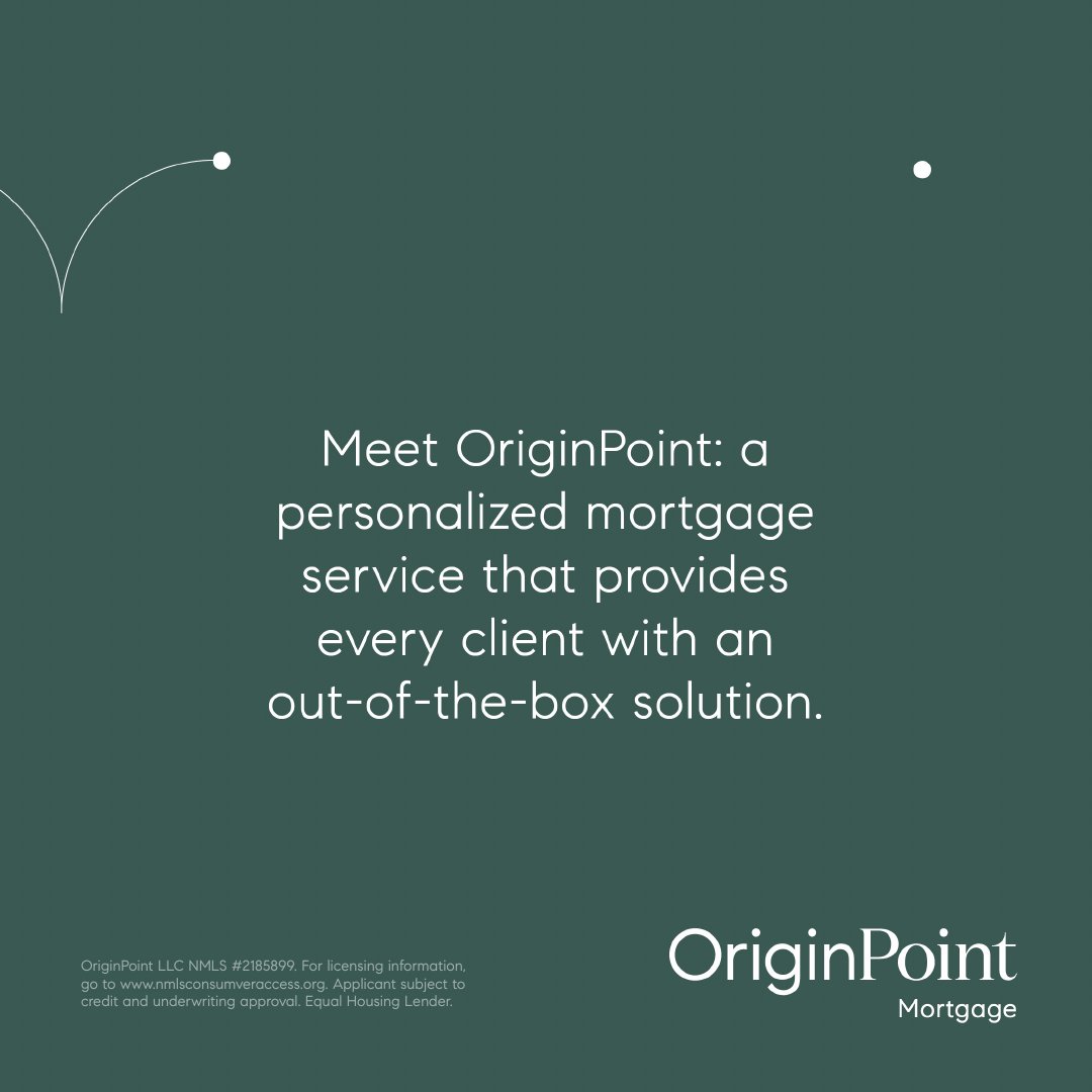 teamlandk's tweet photo. Getting a mortgage is just the beginning of your home buying journey, but it’s something that you want to get right. 

#originpoint #homemortgage #homebuyertip

Laura &amp; Kristin Team
Laura Reinertsen, Kristin Sennett &amp; Suzanne Hughes
DRE 01226087 | 01348547 | 02157456 https://t.co/KdUbfkp8Cv