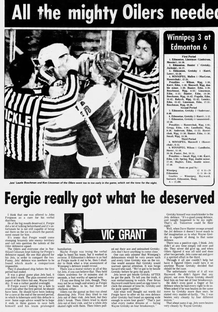 1983 Oilers Day By Day On Twitter Gretzky Dazzled On Playoff Opening 1983-oilers-day-by-day-on-twitter-gretzky-dazzled-on-playoff-opening