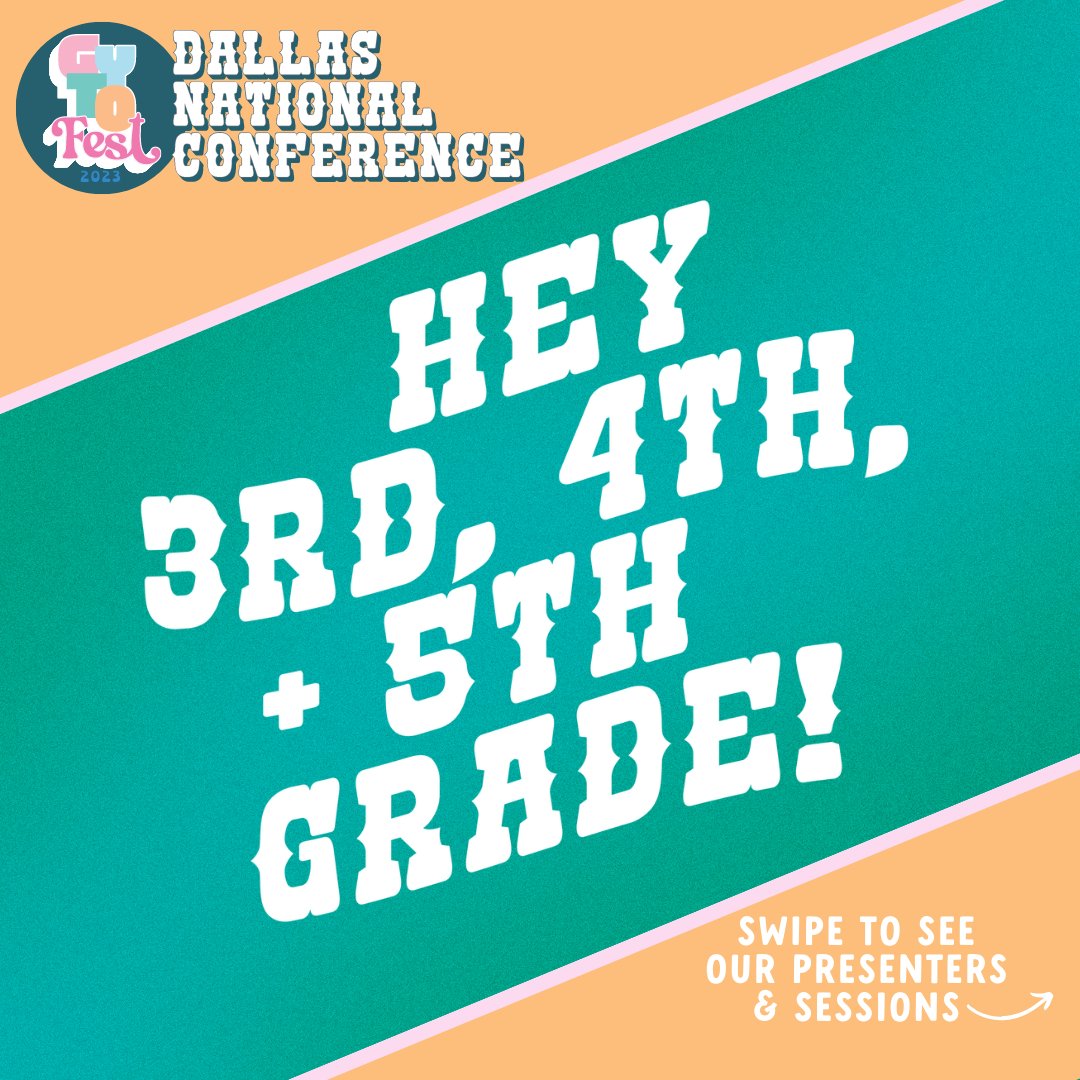 getyourteachon's tweet photo. HEY, 3RD, 4TH, & 5TH GRADE TEACHERS- THIS ONE'S FOR YOUπ€
#getyourteachon #GTYOxDallas #GYTOxNationals #thirdgradetribe #thirdgradetacher #thirdgradeteachers #thirdgraderocks #thirdgradeclassroom #iteachthird #fourthgradeteacher #fourthgraderocks #fourthgradeteachers https://t.co/GVXY0rhkp7