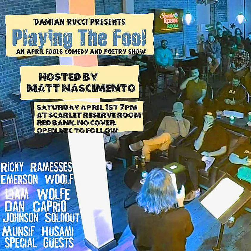 RickRamTheGreat's tweet photo. THIS JUST IN! THIS SATURDAY, APRIL 1ST IM BACK AT THE @scarletreserve Room IN RED BANK, NJ! 7pm! FREE ENTRY! COME GET THESE LAUGHS & GIMME CONTACT!
- COME FUCK WITH ME IF YOU FUCK WITH ME! -
#standup
#comedy
#standupcomedy
#playingthefool https://t.co/wKhouiQzOx