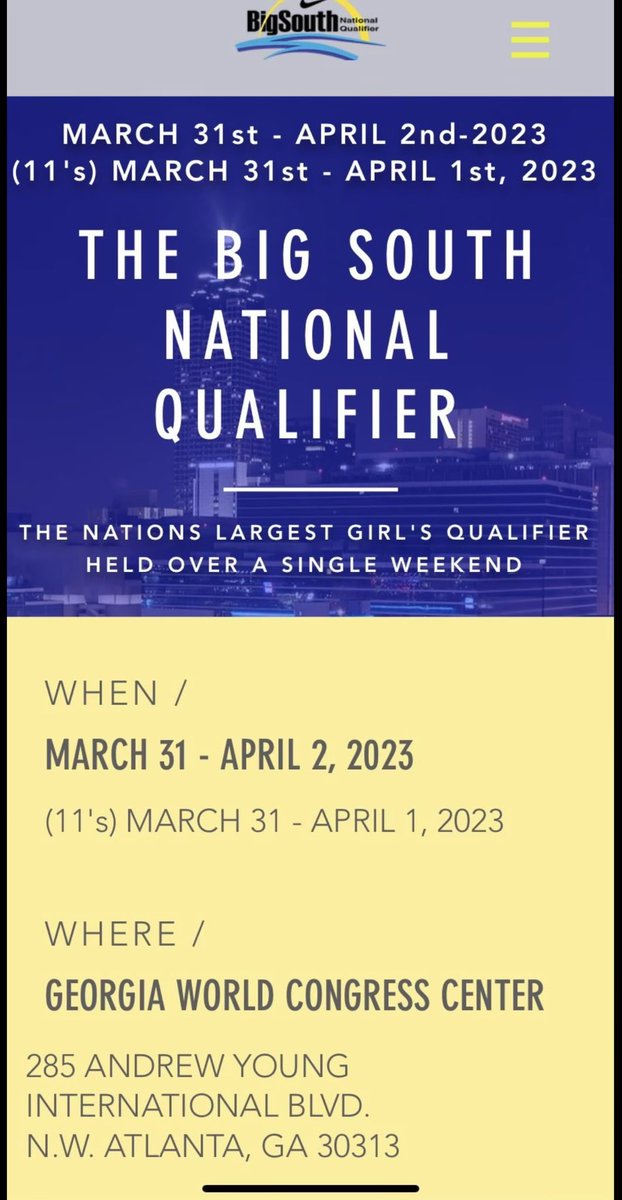 LBumpersVball24's tweet photo. See you there!! #volleyball #bigsouth #vball #vball2024 #volleyball2024 https://t.co/flShAJc5Fs