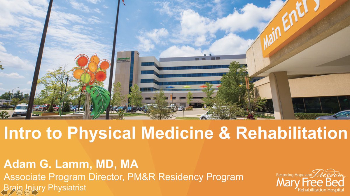 Always a pleasure getting to introduce medical students to the field - thanks to <a href="/michiganstateu/">MSU</a> College of Human Medicine for allowing me to participate in the specialty panel tonight! #physiatry