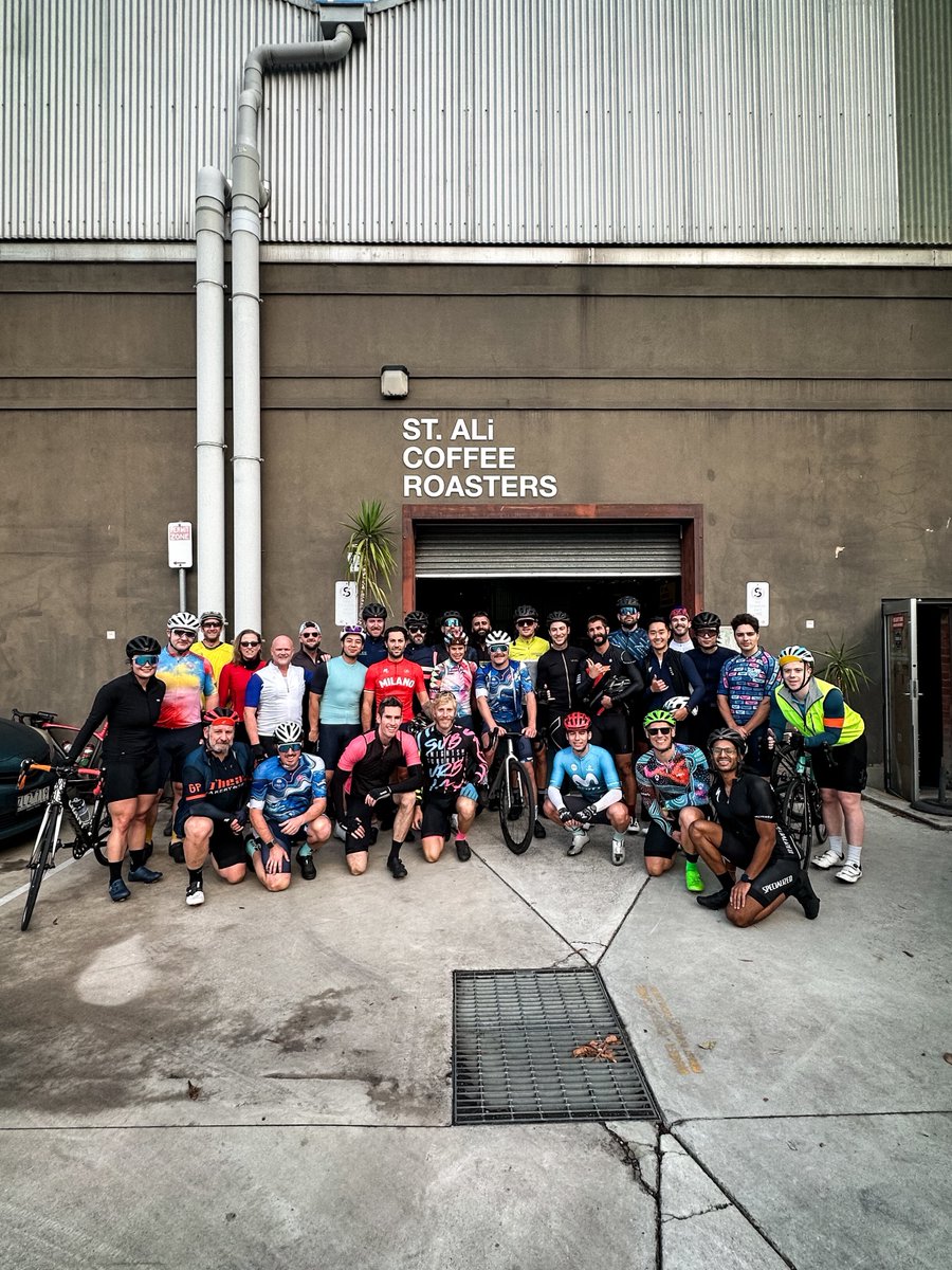 Thanks for joining The Mullet Ride this morning! 🇦🇺

#VB77 <a href="/LinkMyRide/">Link My Ride</a> #StAlis