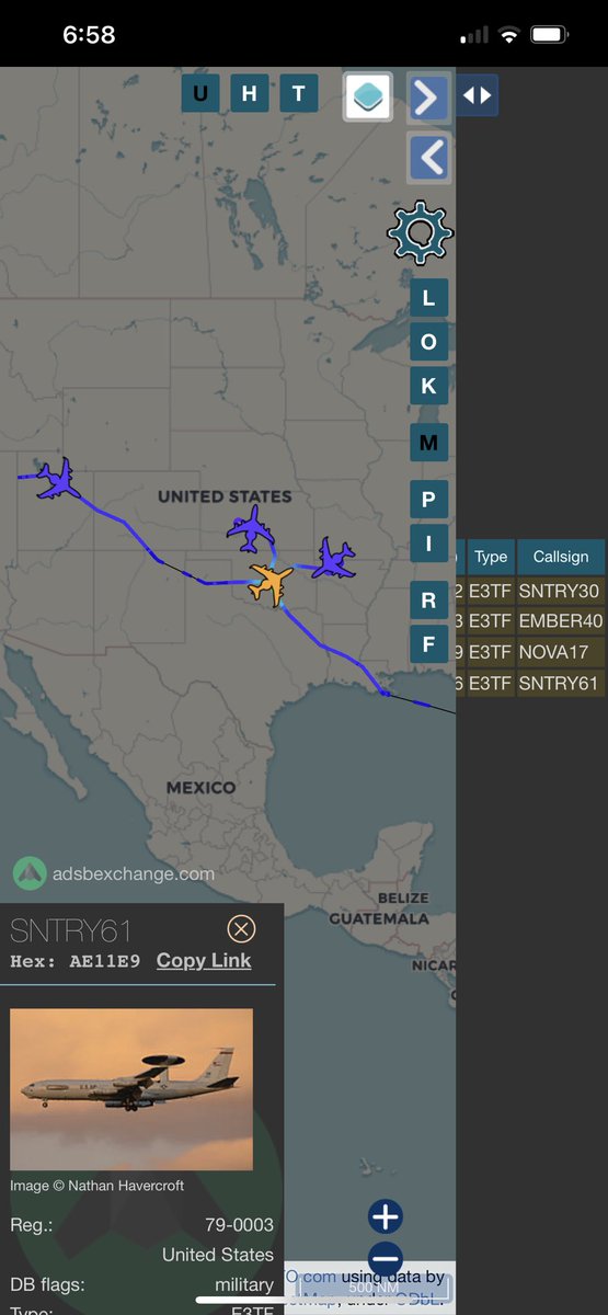 Mr Smith (@internetguy01) on Twitter photo <a href="/TheIntelFrog/">TheIntelFrog</a> Plus four #E3TF AWAC’s for good measure
#SENTRY30 #SENTRY61 #EMBER40 #NOVA17
globe.adsbexchange.com/?icao=ae11e3,a… <a href="/TheIntelFrog/">TheIntelFrog</a> Plus four #E3TF AWAC’s for good measure
#SENTRY30 #SENTRY61 #EMBER40 #NOVA17
globe.adsbexchange.com/?icao=ae11e3,a…