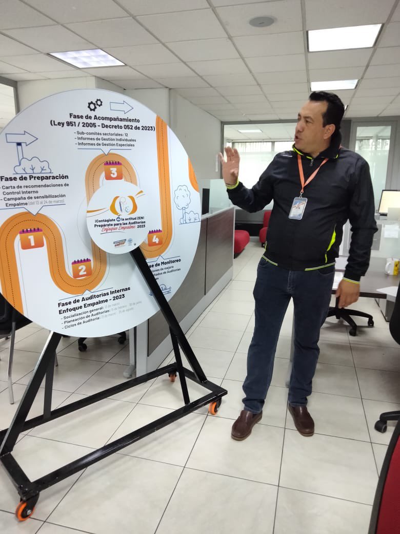 ControlIntCund's tweet photo. ¡Juntos por la prevención! 🔒👀 En Enfoque Hacia la Prevención, nos unimos con @PlaneacionCund para socializar la Ley 951 y el Decreto 052. ¡Pronto estaremos con la Cocoruleta del Control y Zen compartiendo tips y buenas prácticas de empalme!🤝 #Cundinamarca #RegiónQueProgresa https://t.co/xAjKn6uABK