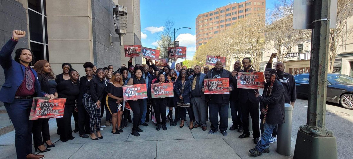 Grateful for a very large turnout today to support us, as we seek #JusticeForXzavier

No decision was made,their lawyers want clarification on evidence that’s already on the record. Will post here when date for next hearing is set.