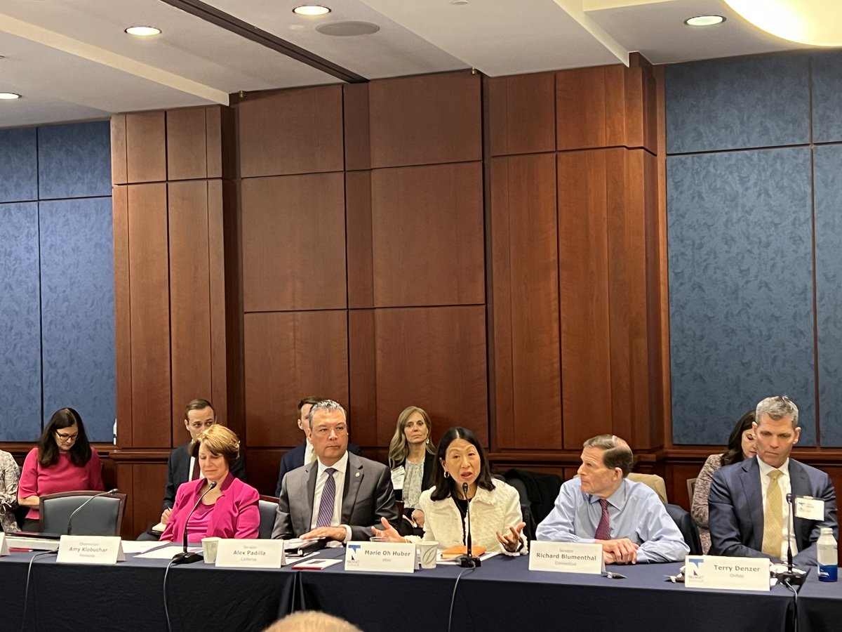 Today eBay Chief Legal Office, General Counsel & Secretary Marie Oh Huber joined leaders from both parties in Washington, DC for #TechNetDay to discuss working together to win the next era of innovation.