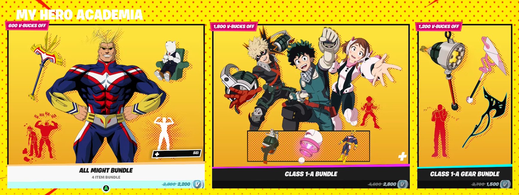 FNAssist on X: #Fortnite X My Hero Academia has returned to the