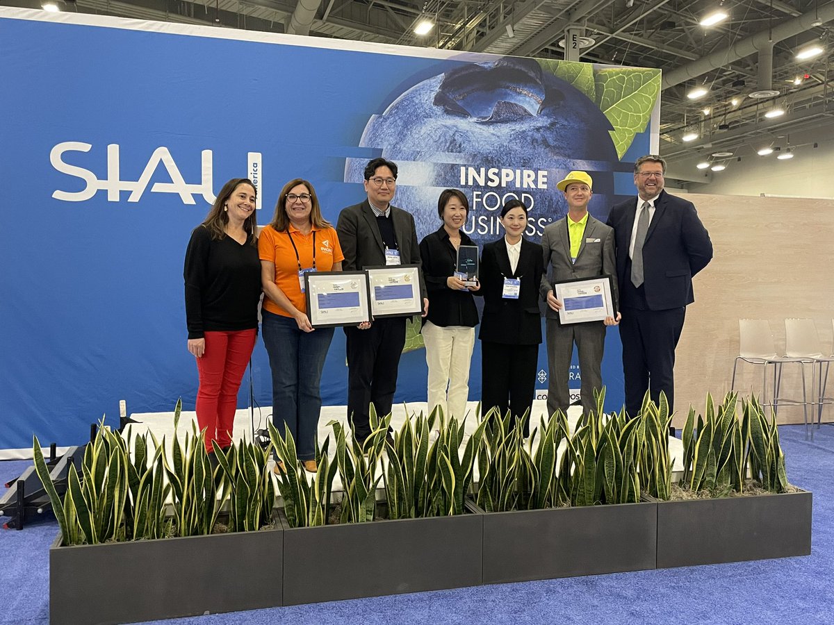 Congratulations to Sea Monster Sauces for taking home the bronze for <a href="/sial_america/">SIAL America</a>’s Innovation Award! Sea Monster Sauces exhibited with <a href="/NCAgriculture/">NCDA&CS</a> for <a href="/NASDAtradeshows/">A Taste of the States</a> #ATasteaofTheStates pavilion.