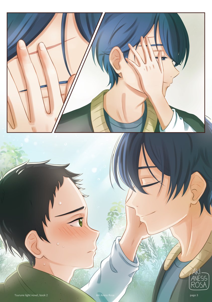 AkiAnessRosa's tweet photo. Anime s2 was homophobic so I had to heal my heart by drawing my fav moments from the novel 🥹 there're so many, I don't know when I gonna draw them all but I'm gonna do it 😅 stick with me if you want to see more ☺️
#tsurune #ツルネ #マサ湊 #masamina https://t.co/BWjezHbCXL