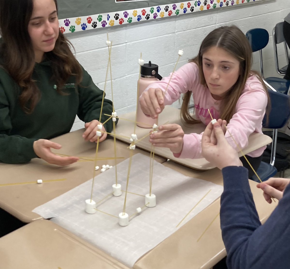 TeacherHelenek's tweet photo. Taking a break from our Elizabethan Era research for some team building! #pthsnation #gopanthers https://t.co/BPrgcBTxBU