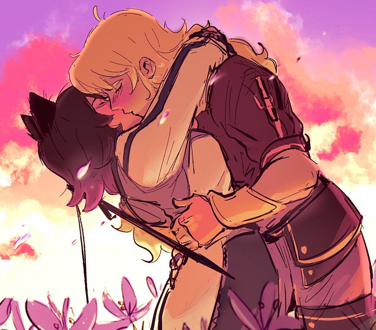 waited every single one of my lives for this moment #RWBY #bumbleby 