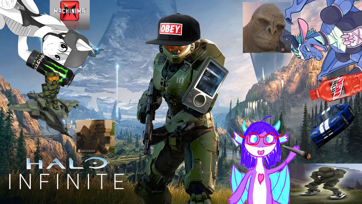 GAO GAOOO SWEETITPIESSS ❗❗💜💜💜
Sorry for the radio silence, i've been busy busy gao with my song

WE'RE LIVE WITH HALO INFINITE CAMPAIGN WITH <a href="/DJDJPoni/">DJDJ🏁</a> AND <a href="/Fab_Vallon/">✨Vallon the Fabulous Dragon✨Loves you💙 GRADUATED</a> 

Stream in replies, let's gao❗💜
#Vtubers #ENVtuber