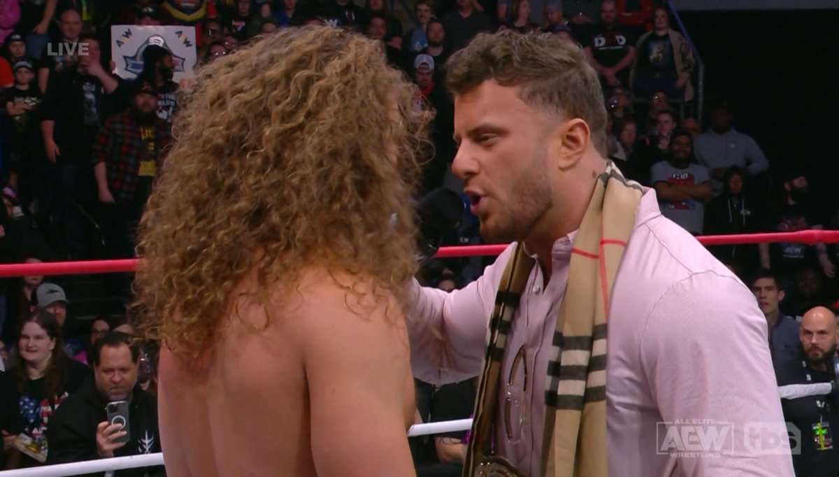 Denise 'Hollywood' Salcedo on Twitter "I mean MJF is not totally wrong