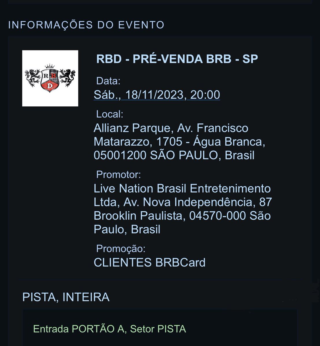 _juborges's tweet photo. Vendo pista inteira RBD em São Paulo 18/11 https://t.co/rfwIDSbooC